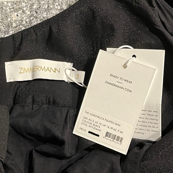 Zimmermann Lovestruck Pleated Mini - Picture 7 of 9